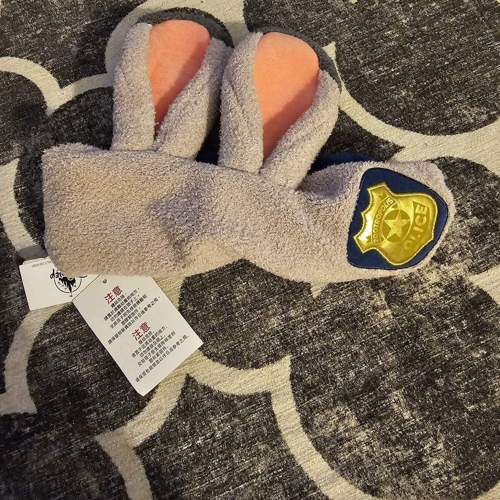 Disney Zootopia Judy Hopps Ears Headband with Badge